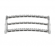 Подставка для гантелей на 15 пар HOIST Horizontal Dumbbell Rack 3-Tier CF-3461-3